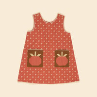 【 Apolina 】 SUZI APPLE PATCH OVERDRESS - MOUNTAIN CALICO JAM