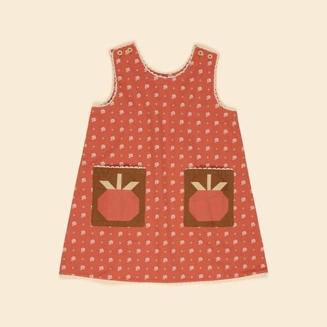 【 Apolina 】 SUZI APPLE PATCH OVERDRESS - MOUNTAIN CALICO JAM