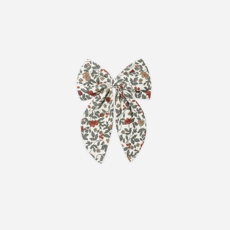 【 Rylee + Cru 】OVERSIZED BOW HOLIDAY FLORAL