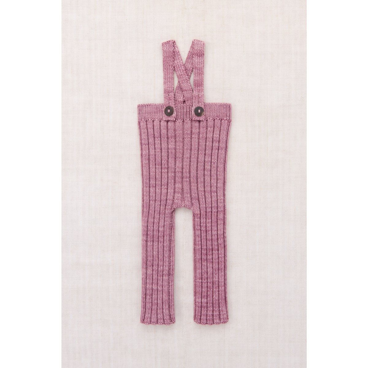 ボトムス Misha & Puff Rib longies Rose gold Misha&Puff】 BABY RIB LONGIES (ANTIQUE ROSE) |