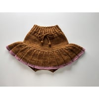 【Misha&Puff】SKATING POND SKIRT (NUTMEG)