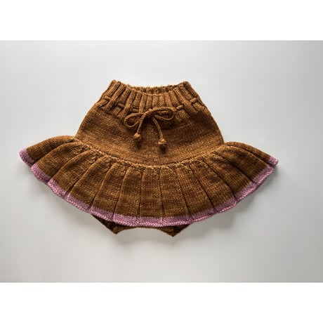 【Misha&Puff】SKATING POND SKIRT (NUTMEG)