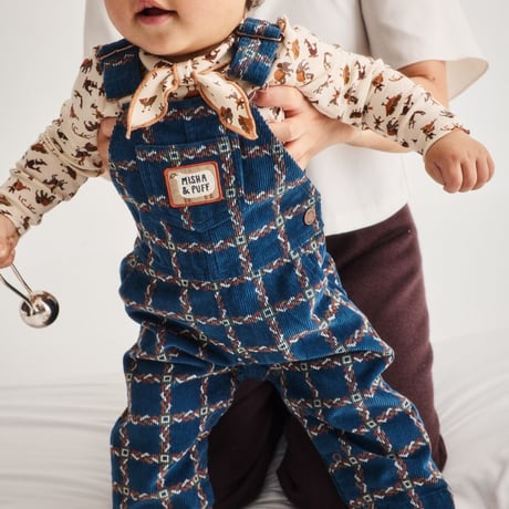 【Misha&Puff】BABY SCOUT ONESIE (STRING CIRCUS)