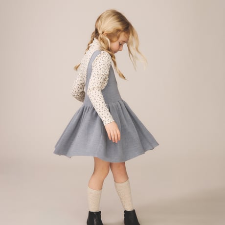 入荷後発送ご予約商品【 SOOR PLOOM 】SNAP TURTLENECK, CALICO PRINT, POWDER