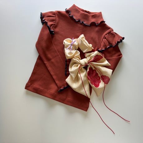【mc】Kimono ribbon scrunchie mini