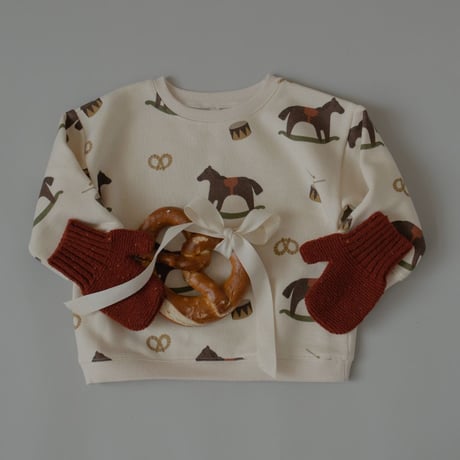 11月中旬頃発送予定ご予約【organic zoo】  Rockinghorse Parade Sweatshirt
