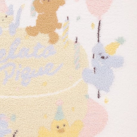 【 gelato pique 】 PKGG999162 KIDSﾌｪｲﾊﾞﾘｯﾄJQDﾌﾞﾗﾝｹｯﾄ PNK