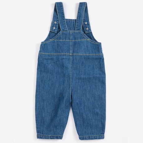【BOBO CHOSES】Booo Bo Choses Tag denim overall