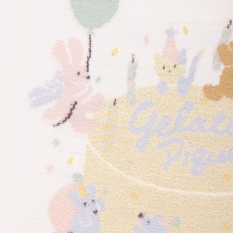 【 gelato pique 】 PKGG999162 KIDSﾌｪｲﾊﾞﾘｯﾄJQDﾌﾞﾗﾝｹｯﾄ MNT