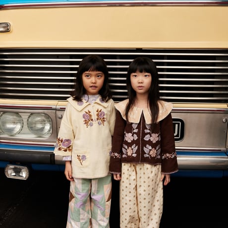 【 Apolina 】 DARIA BLOUSE - DARK CHOCOLATE