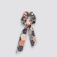 【 little cotton clothes 】Scrunchie with bow Patchwork Floral