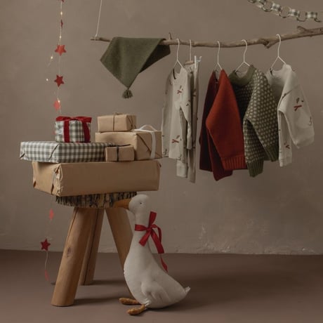 11月中旬頃発送予定ご予約【organic zoo】   Christmas Goose Sweatshirt