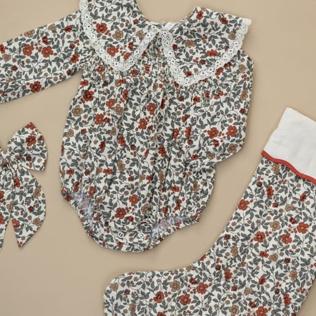 【 Rylee + Cru 】OVERSIZED BOW HOLIDAY FLORAL