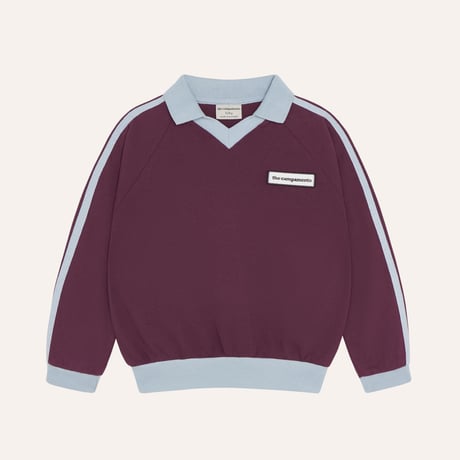 【The Campamento】 The Campamento Burgundy Polo - Burgundy