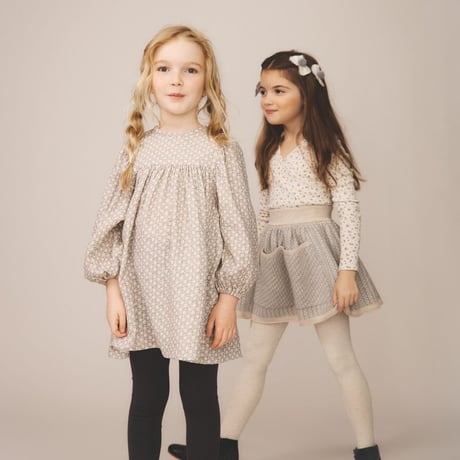 【 SOOR PLOOM 】CLEMENTINE DRESS, FILIGREE PRINT, ROSE SMOKE