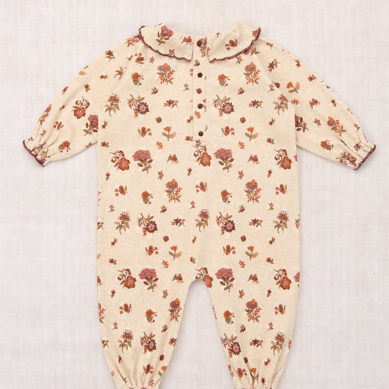 Misha&Puff】 BABY PIERROT ONESIE (STRING/ANTIQU