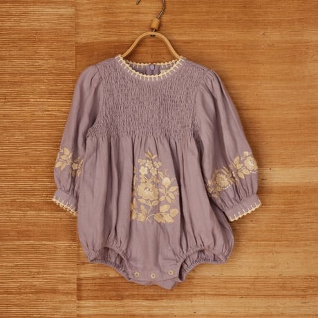 【 Apolina 】 BABY NOEMIE ROMPER - DUSKY LAVENDER