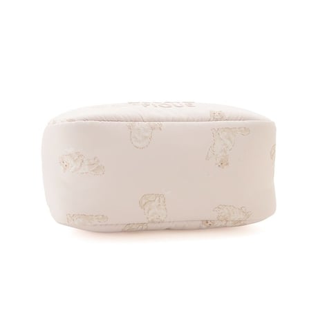 【 gelato pique 】 PWGB264555 ﾊﾞｽﾀｲﾑCAT柄ﾎﾟｰﾁ BLU