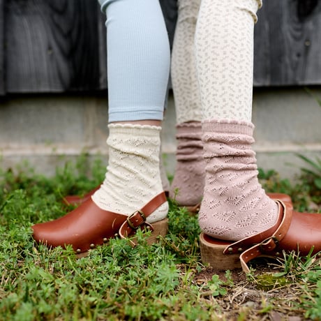 入荷後発送ご予約商品【 SOOR PLOOM 】RIB LEGGING, TALC