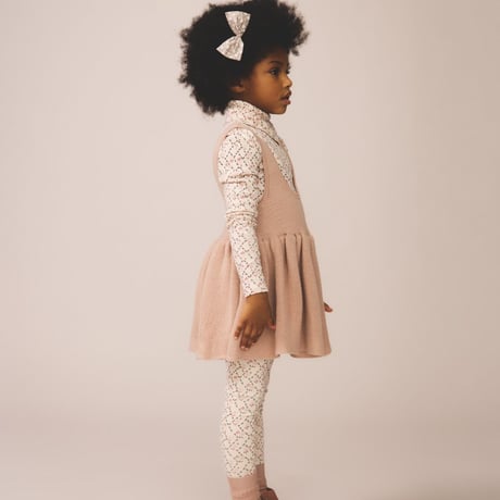 入荷後発送ご予約商品【 SOOR PLOOM 】POUF TURTLENECK, TRELLIS PRINT, LADYBIRD