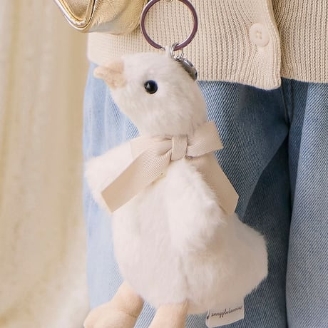 【 Jamie kay 】JWGG259037 Rosie the Duck ﾁｬｰﾑ OWHT