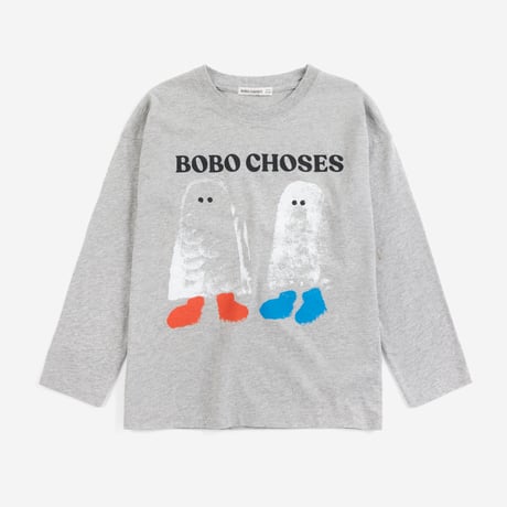 【BOBO CHOSES】Booty Ghosts long sleeve T-shirt