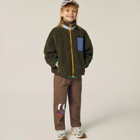 【The Campamento】 Green Teddy Jacket - Green