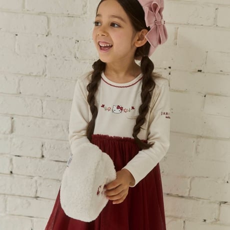 【 Jamie kay ×HELLO KITTY】 JWGG264956 ﾎﾞｱﾐﾆﾊﾞｯｸﾞ IVR