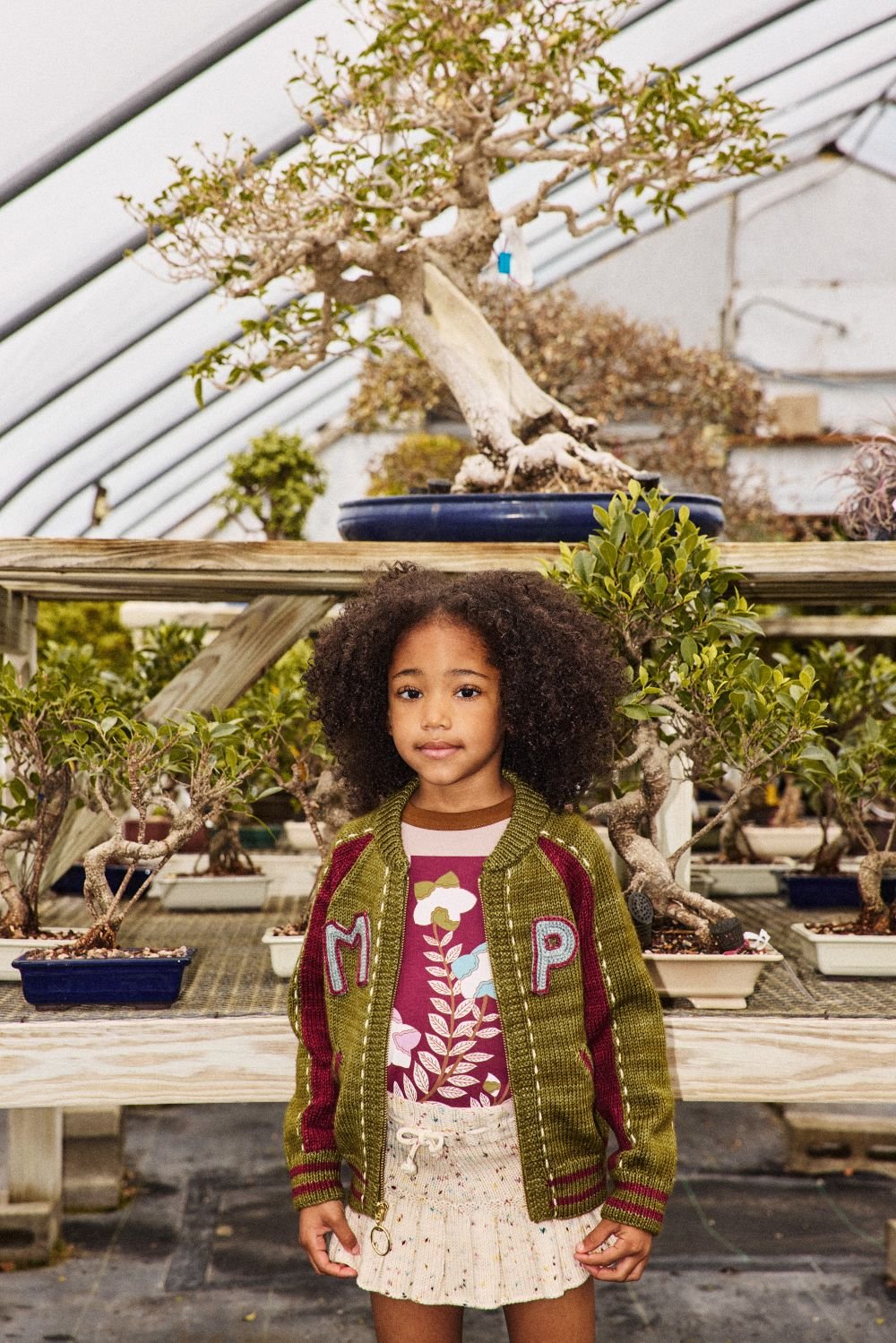 Misha&Puff】 KIKYO FLOWER RINGER TEE (TURTLEDOV