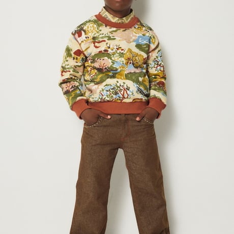 【Misha&Puff】CREWNECK SWEATSHIRT (ALABASTER SANCERRE)