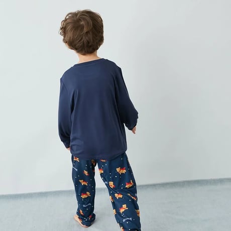 【 gelato pique 】PKCT264473 KIDSﾋｰﾛｰﾍﾞｱﾜﾝﾎﾟﾛﾝｸﾞTｼｬﾂNVY(size 100~110)