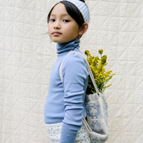入荷後発送ご予約商品【 SOOR PLOOM 】SNAP TURTLENECK, POWDER