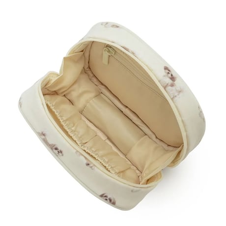【 gelato pique 】PWGB264571 お散歩DOG総柄ﾃｨｯｼｭﾎﾟｰﾁ　CRM