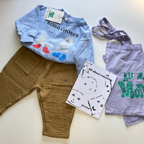 【BOBO CHOSES】Booty Ghosts sweatshirt