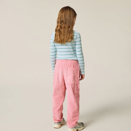 【The Campamento】 Light Blue Stripes Tshirt - Light Blue