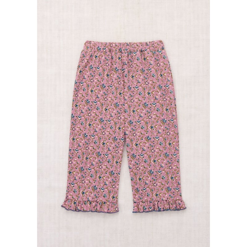 Misha&Puff】RUFFLE PEDAL PUSHER (ANTIQUE ROSE M