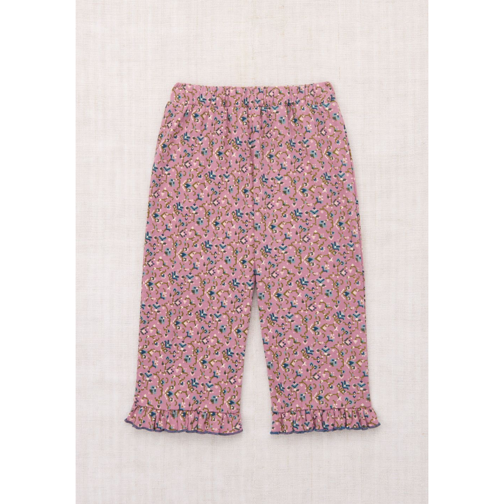 Misha&Puff】RUFFLE PEDAL PUSHER (ANTIQUE ROSE M