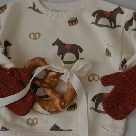 11月中旬頃発送予定ご予約【organic zoo】  Rockinghorse Parade Sweatshirt