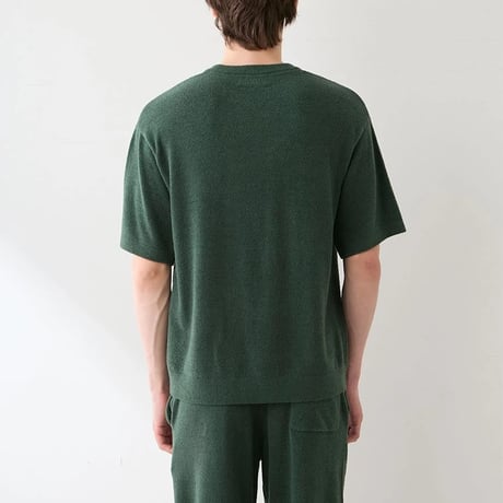 【 gelato pique 】 PMNT264018 ｽﾑｰｽﾞｨliteｶｼﾞｭｱﾙﾛｺﾞｼﾞｬｶﾞｰﾄﾞﾌﾟﾙｵｰﾊﾞｰ&ﾊｰﾌﾊﾟﾝﾂｾｯﾄ NVY（size L）