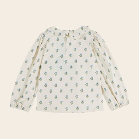 【Emile et Ida】 Ecru floral jersey - SCARLET