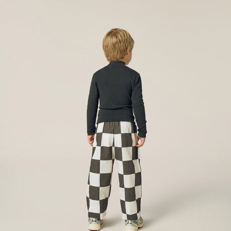 【The Campamento】 Grey Turtle Neck Tshirt - Grey