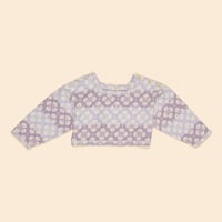 【 Apolina 】 TARA JERSEY PULLOVER - ICELANDIC POPPY JACQUARD