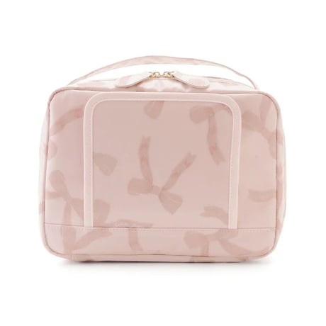 【 gelato pique 】 PPGG999155 ﾌｪｲﾊﾞﾘｯﾄﾓﾁｰﾌ柄おむつﾎﾟｰﾁ PNK