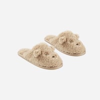 【 Rylee + Cru 】SLIPPERS TEDDY BEAR