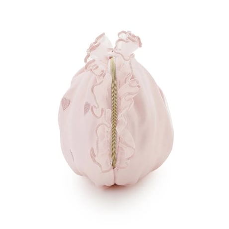 【 gelato pique 】PWGB264630ﾊｰﾄﾌﾘﾙﾁｭｰﾙﾎﾟｰﾁ PNK