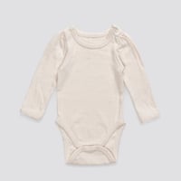 【 little cotton clothes 】Pointelle Baby Bodysuit Chantilly