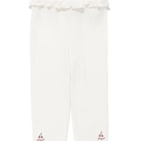 【 gelato pique 】PKCP264441 KIDSﾁｪﾘｰ柄ﾁｭｰﾙﾚｷﾞﾝｽﾊﾟﾝﾂ IVR（size 90, 100）