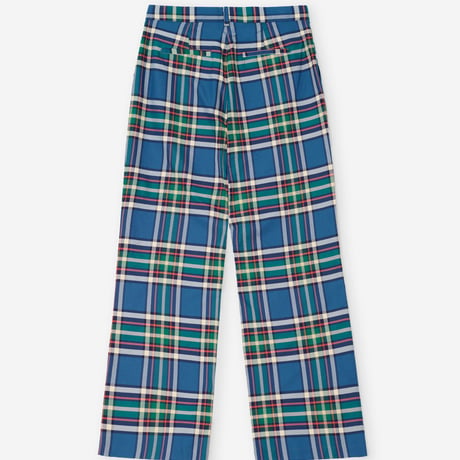 【BOBO CHOSES ADULT 】 Tartan flannel pleated pants　M