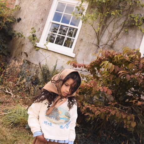 【 Apolina 】 SIGNATURE VOILE SCARF - CHOCOLATE