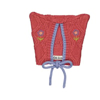 【hello Simone】Michy baby hat cable knit Desert Rose
